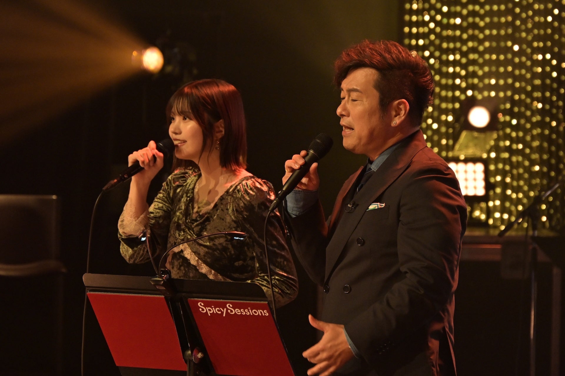 番組特別編の「WINDING ROAD」収録写真。当日のライブの演奏曲を確定する資料ではありません