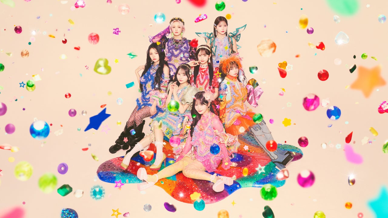 CANDY TUNEの正式配布写真。写真のメンバー構成が全公演で揃う保証ではありません